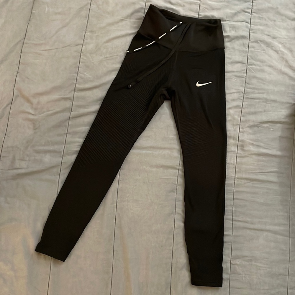 Nike Running Dri-Fit leggings in black